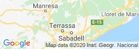 Castellar Del Valles map